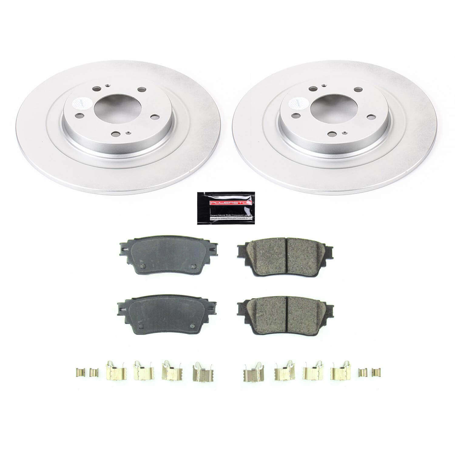 Power Stop CRK8381 Rear Z17 Evolution Pad And Rotor Kit for 2018-2020 Mitsubishi Eclipse Cross product image