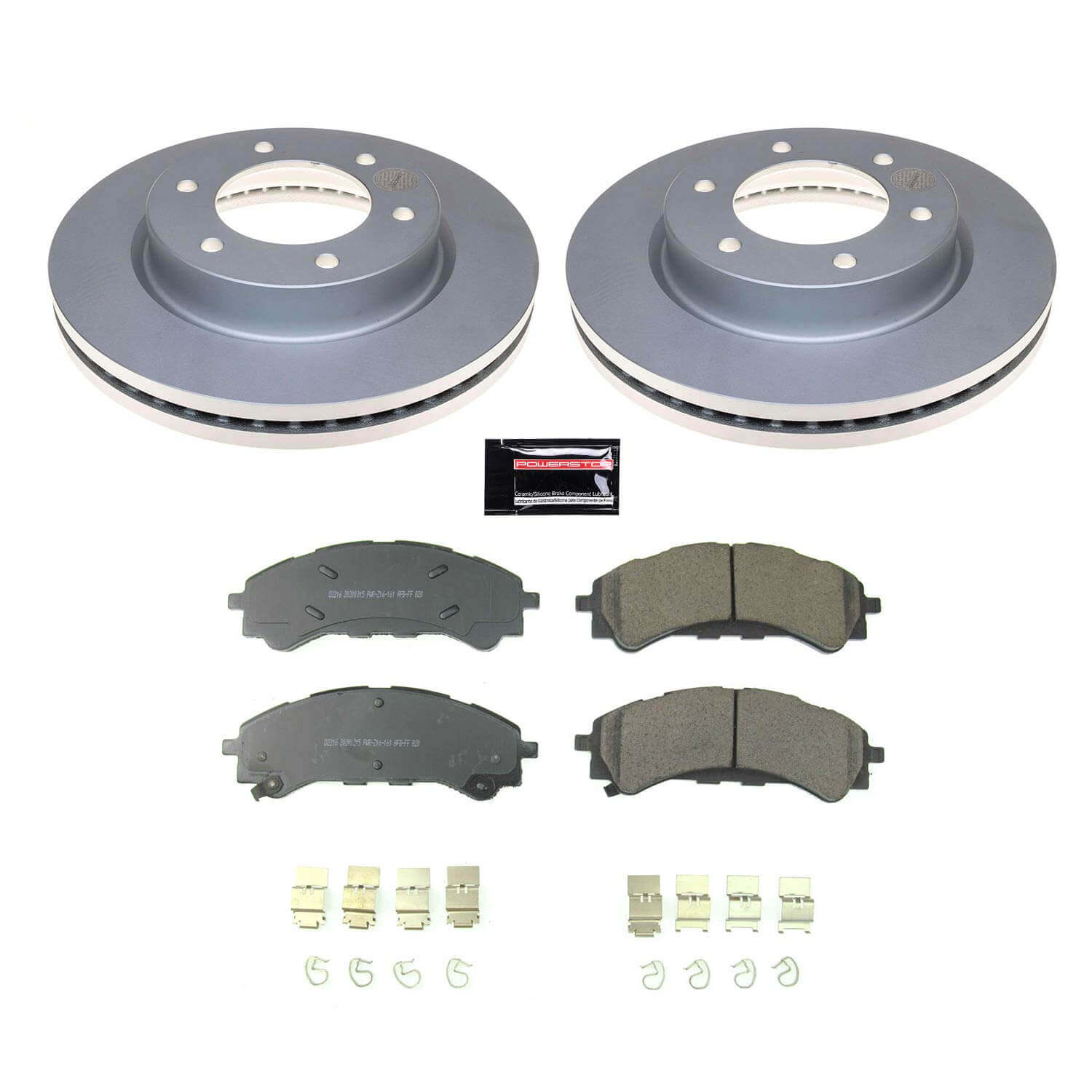 Power Stop CRK8413 Front Z17 Evolution Pad And Rotor Kit for 2021 Ford Bronco product image