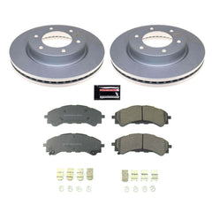 Power Stop CRK8413 Front Z17 Evolution Pad And Rotor Kit for 2021 Ford Bronco product image