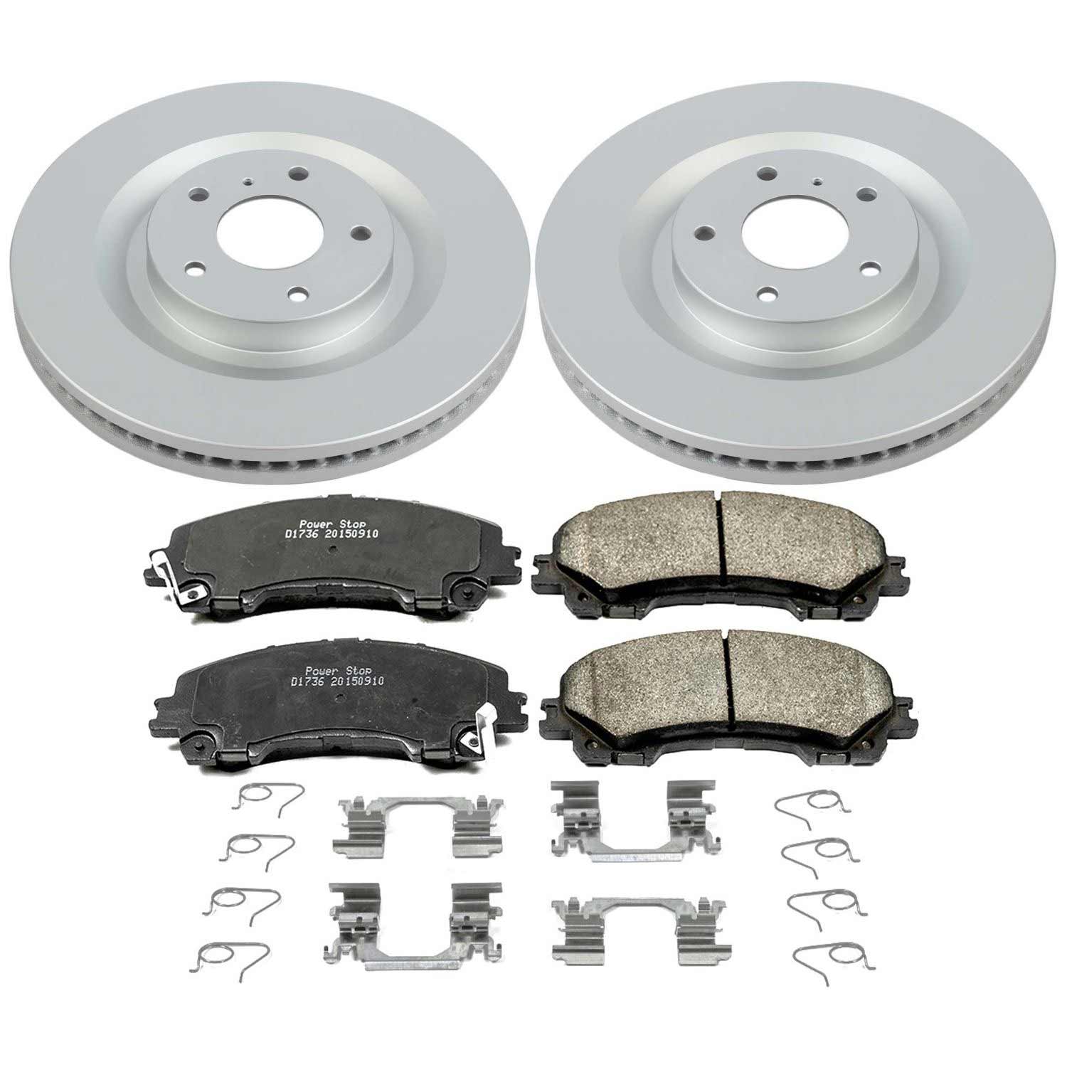 Power Stop CRK8415 Front Z17 Evolution Pad And Rotor Kit for 2019-2024 Infiniti QX50 product image