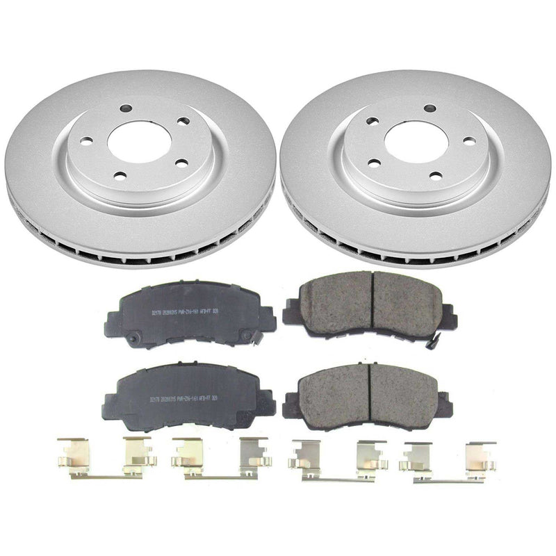 Power Stop CRK8424 Front Z17 Evolution Pad And Rotor Kit for 2018-2020 Mitsubishi Eclipse Cross product image
