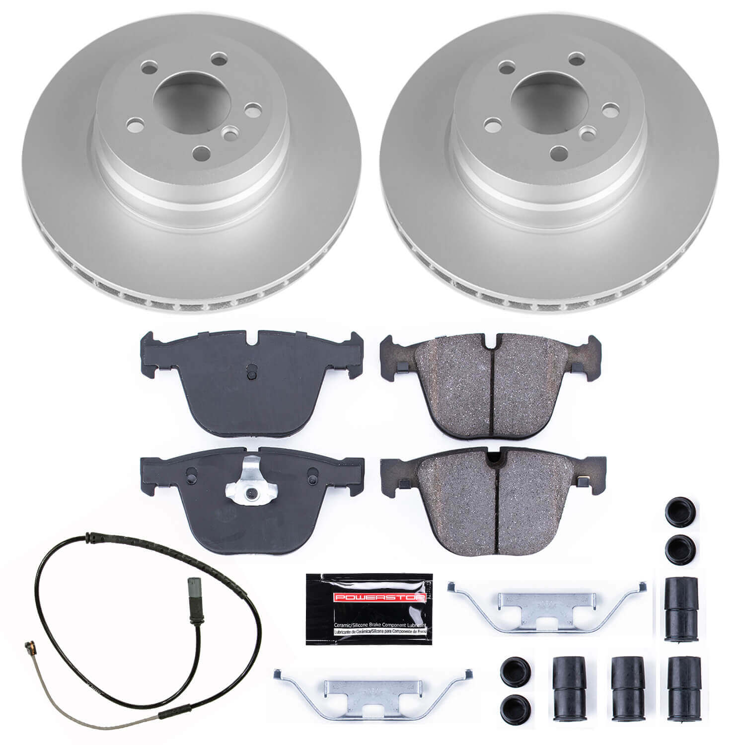 Power Stop CRK8426 Z17 Evolution Rear Pad And Rotor Kit for 2019 BMW X6 XDRIVE50I product image