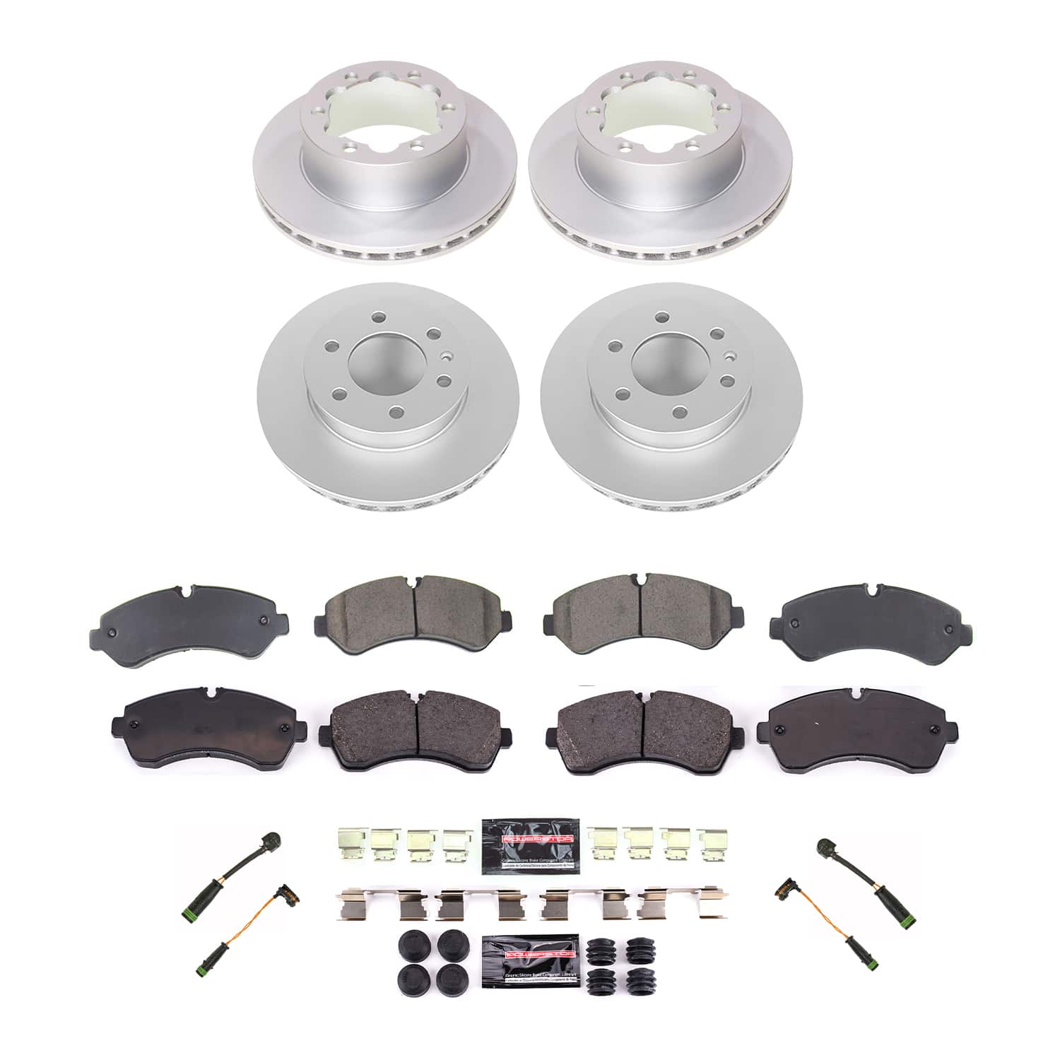 Power Stop CRK8431 Rear Z23 Evolution Sport Performance 1-Click Pad And Rotor Kit for 2019-2021 Freightliner Sprinter 3500 product image