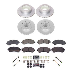 Power Stop CRK8431 Rear Z23 Evolution Sport Performance 1-Click Pad And Rotor Kit for 2019-2021 Freightliner Sprinter 3500 product image