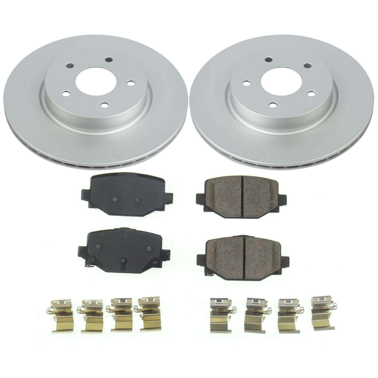 Power Stop CRK8432 Rear Z17 Evolution Pad And Rotor Kit for 2019-2024 Infiniti QX50 product image