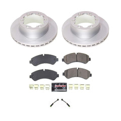 Power Stop CRK8450 Front And Rear Z23 Evolution Sport Performance 1-Click Pad And Rotor Kit for 2019-2021 Freightliner Sprinter 3500 product image
