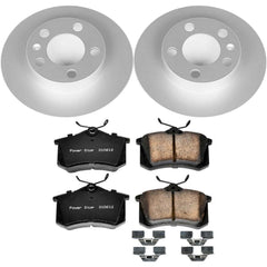 Power Stop CRK847 - Z23 Evolution Sport Rear Brake Kit vehicle fitment brake part