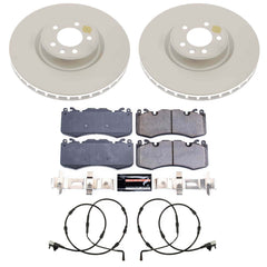 Power Stop CRK8473 Front Z23 Evolution Sport Performance 1-Click Pad And Rotor Kit for 2021-2025 Land Rover Discovery product image