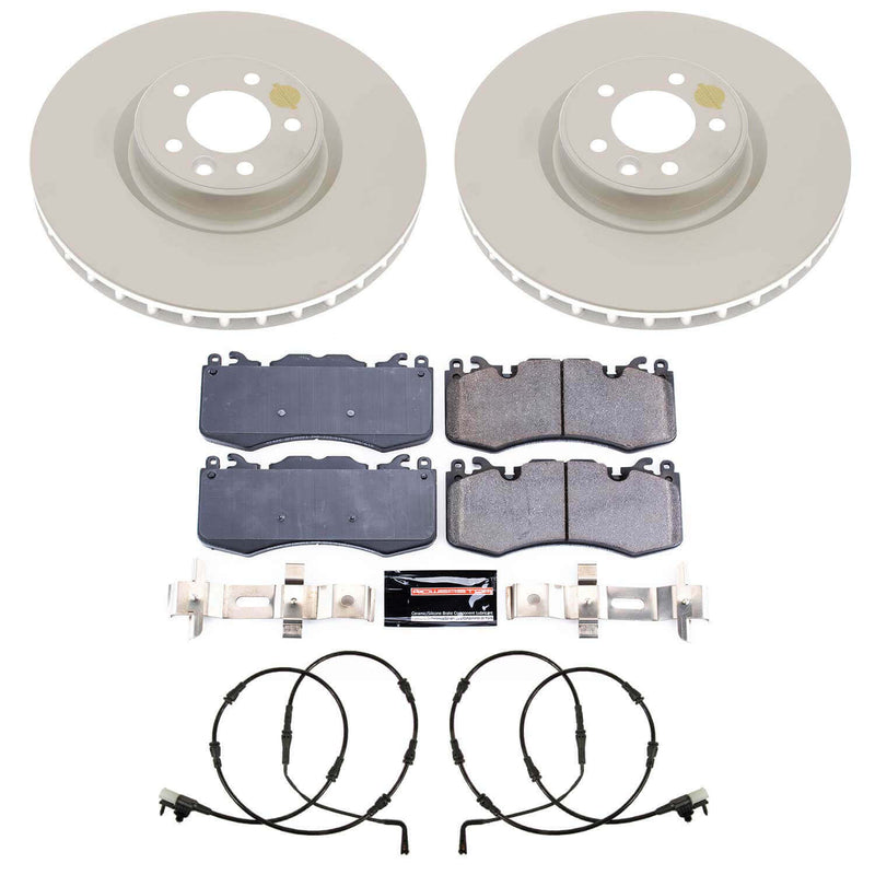 Power Stop CRK8473 Front Z23 Evolution Sport Performance 1-Click Pad And Rotor Kit for 2021-2025 Land Rover Discovery product image