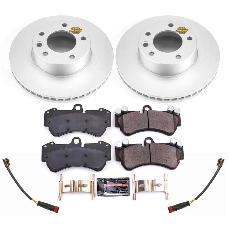 Power Stop CRK8475 Front Z23 Evolution Sport Performance 1-Click Pad And Rotor Kit for 2017-2018 Mercedes-Benz G550 4X4 product image