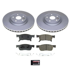 Power Stop CRK8479 Front Z17 Evolution Pad And Rotor Kit for 2019-2024 Subaru Ascent product image