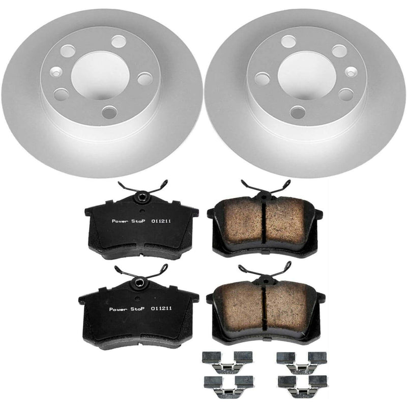 Power Stop CRK848 - Z23 Evolution Sport Rear Brake Kit vehicle fitment brake part