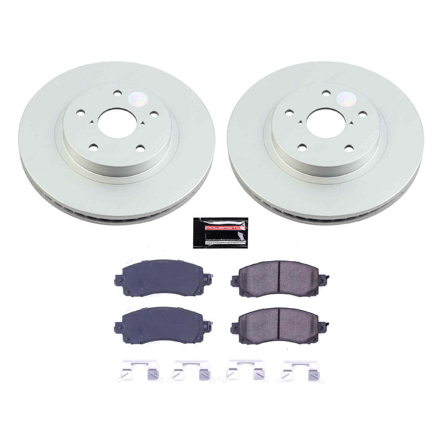 Power Stop CRK8480 Front Z17 Evolution Pad And Rotor Kit for 2019-2022 Subaru Forester Base product image