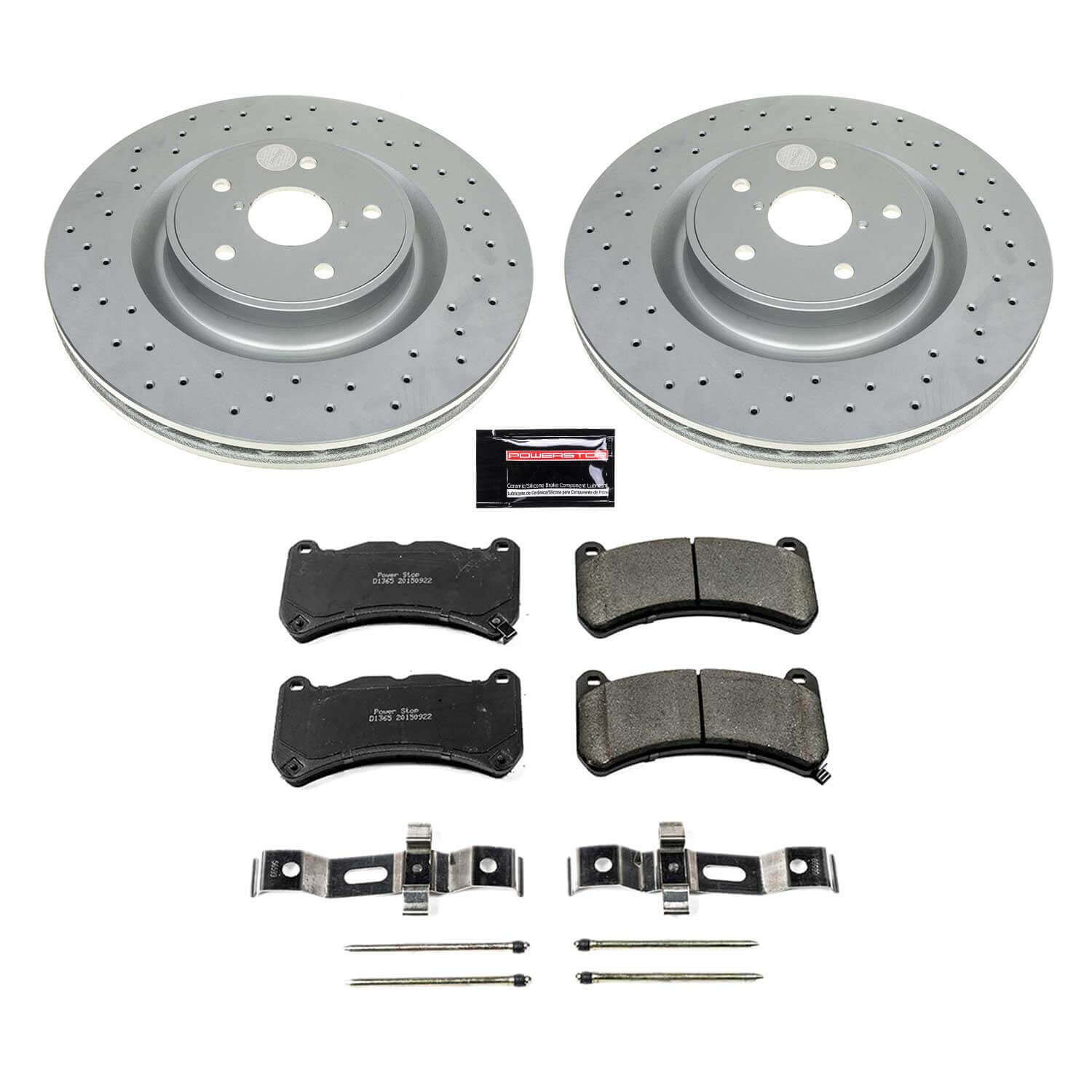 Power Stop CRK8482 Front Z17 Evolution Pad And Rotor Kit for 2024 Subaru WRX Tr product image