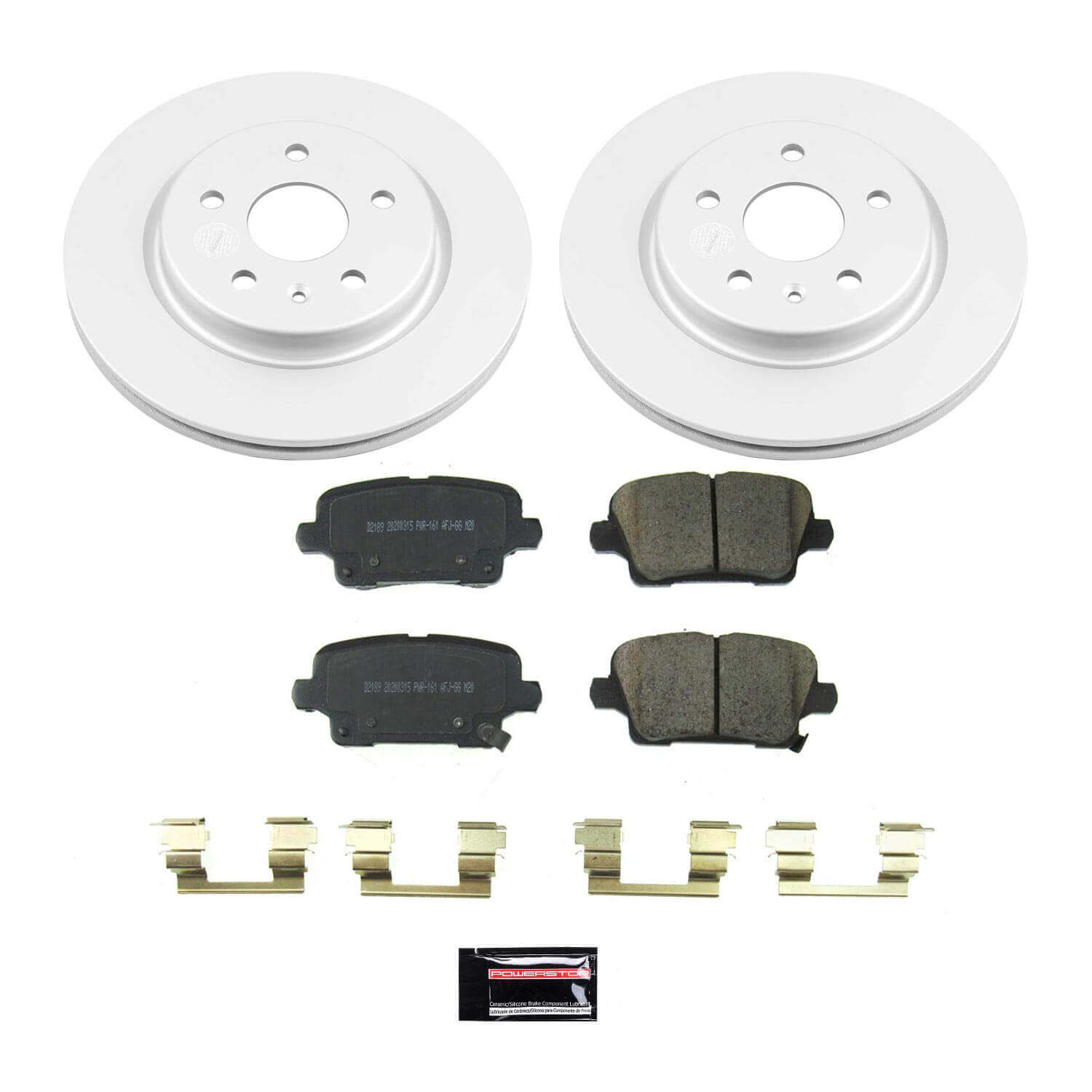Power Stop CRK8487 Rear Z17 Evolution Pad And Rotor Kit for 2021-2024 Buick Envision product image