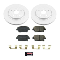 Power Stop CRK8487 Rear Z17 Evolution Pad And Rotor Kit for 2021-2024 Buick Envision product image