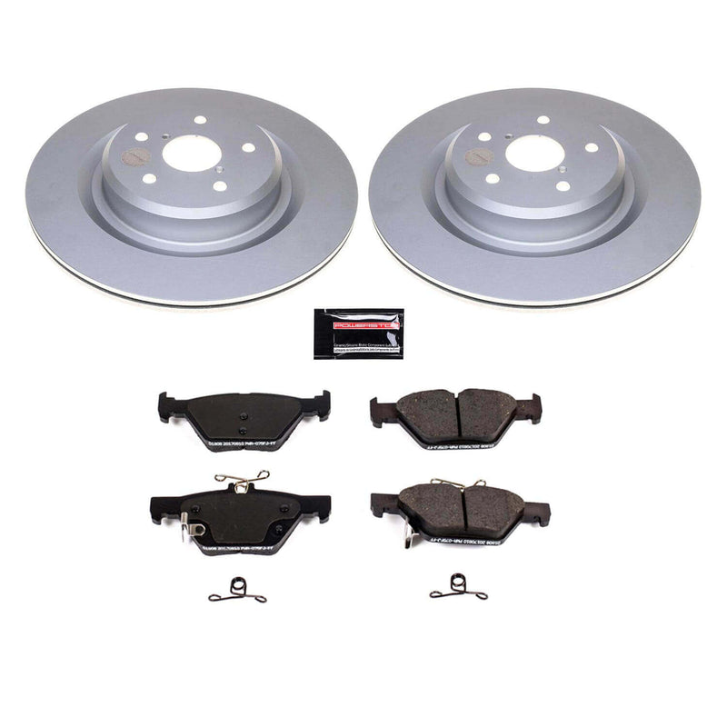 Power Stop CRK8493 Rear Z17 Evolution Pad And Rotor Kit for 2019-2020 Subaru Ascent product image