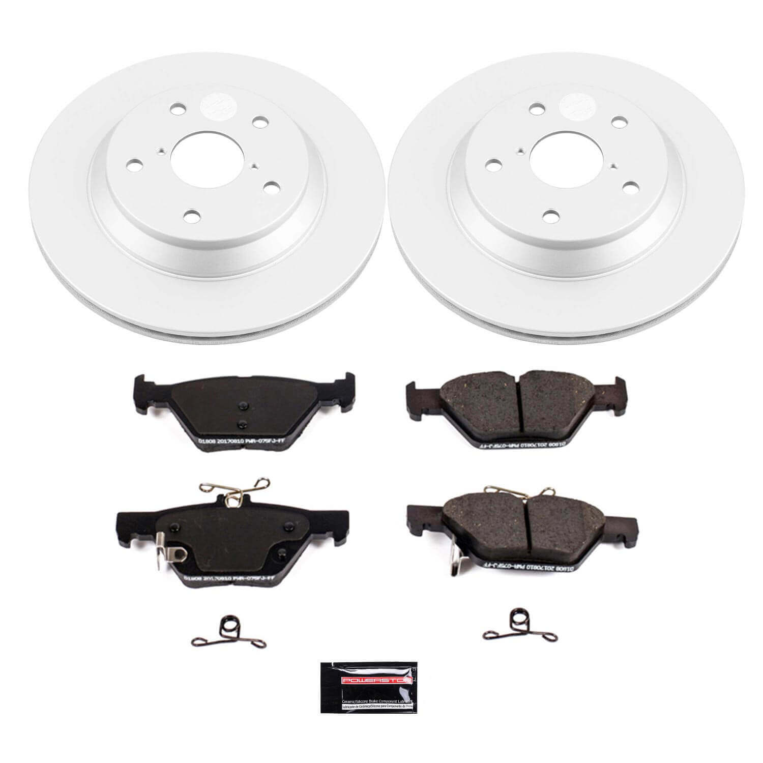 Power Stop CRK8495 Rear Z17 Evolution Pad And Rotor Kit for 2019-2022 Subaru Forester product image