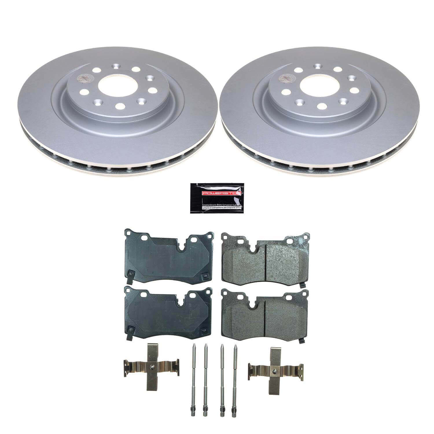 Power Stop CRK8528 Rear Z17 Evolution Pad And Rotor Kit for 2020-2022 Chevrolet Corvette product image