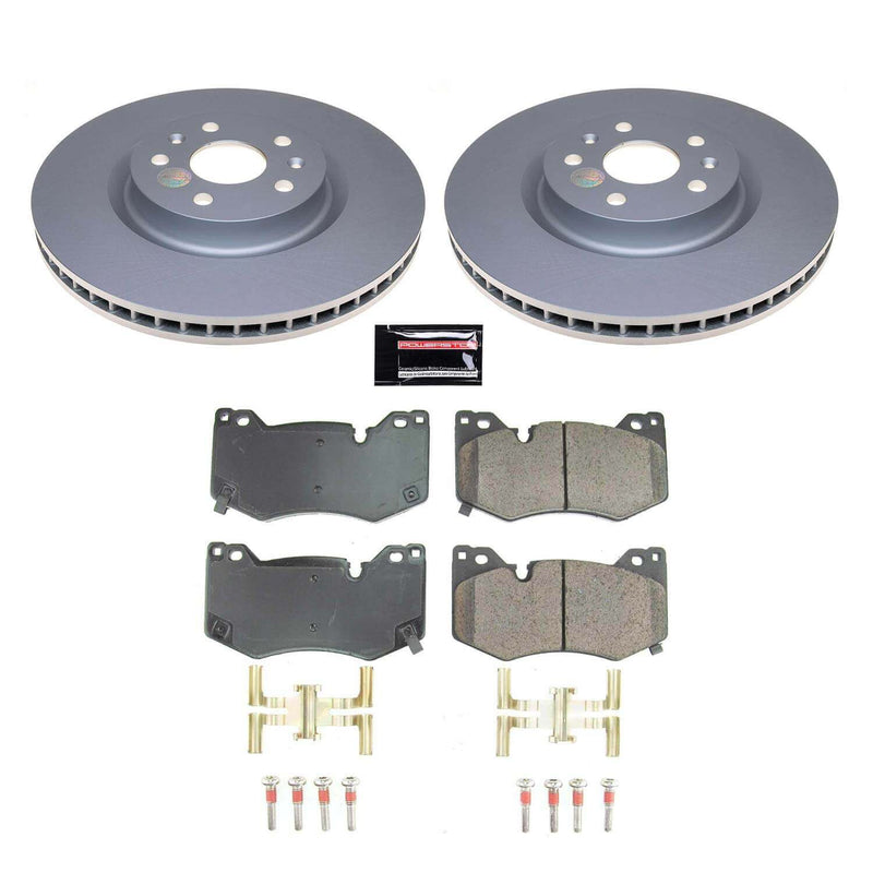 Power Stop CRK8529 Front Z17 Evolution Pad And Rotor Kit for 2020-2022 Chevrolet Corvette product image