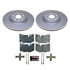 Power Stop CRK8531 Rear Z17 Evolution Pad And Rotor Kit for 2020-2022 Chevrolet Corvette product image