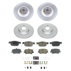 Power Stop CRK8553 - Front And Rear Z23 Evolution Sport Pad And Rotor Kit vehicle fitment brake part