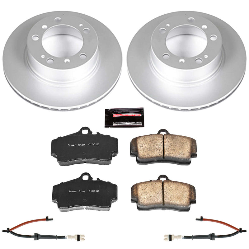 Power Stop CRK857 - Z23 Evolution Sport Rear Brake Kit vehicle fitment brake part