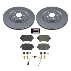 Power Stop CRK8571 Rear Z23 Evolution Sport Performance Pad And Rotor Kit for 2019-2020 Audi E-Tron Quattro product image