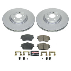 Power Stop CRK8574 Front Z23 Evolution Sport Performance Pad And Rotor Kit for 2019-2025 Volvo XC40 product image