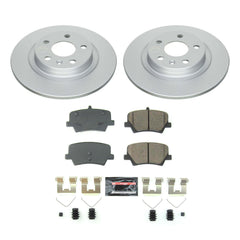 Power Stop CRK8579 Rear Z23 Evolution Sport Performance 1-Click Pad And Rotor Kit for 2019-2020 Volvo XC40 product image