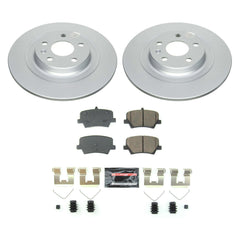 Power Stop CRK8580 Rear Z23 Evolution Sport Performance Pad And Rotor Kit for 2019-2025 Volvo XC40 product image