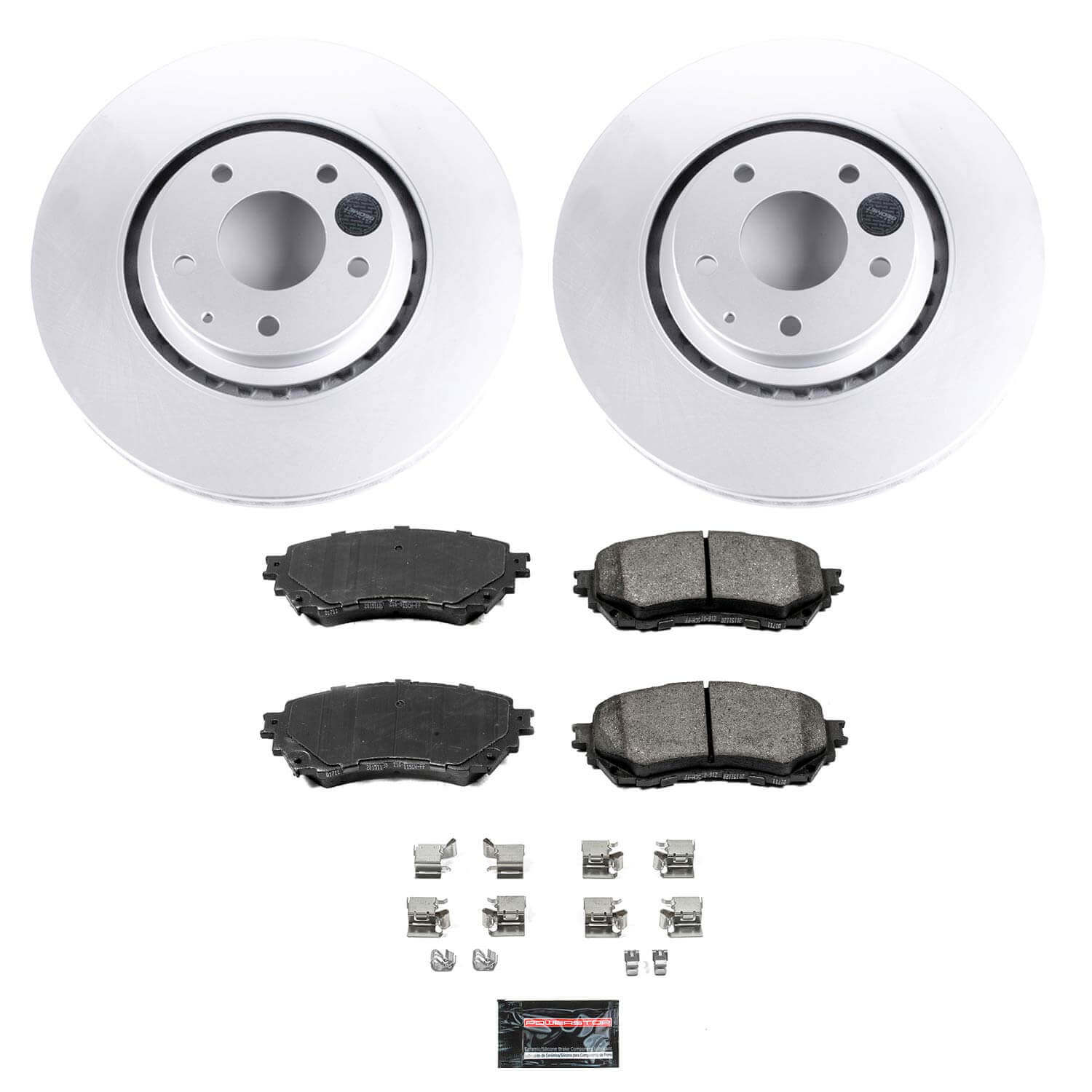 Power Stop CRK8617 Front Z17 Evolution Pad And Rotor Kit for 2019-2020 Mazda 6 product image