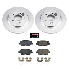 Power Stop CRK8619 Rear Z17 Evolution Pad And Rotor Kit for 2019-2024 Hyundai Nexo product image