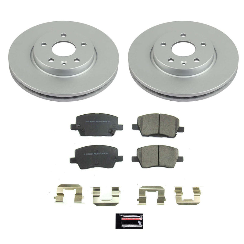 Power Stop CRK8635 Front Z17 Evolution Pad And Rotor Kit for 2018-2020 Chevrolet Sonic product image