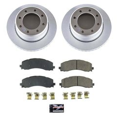 Power Stop CRK8641 Rear Z17 Evolution Pad And Rotor Kit for 2019 Dodge Ram 2500 product image