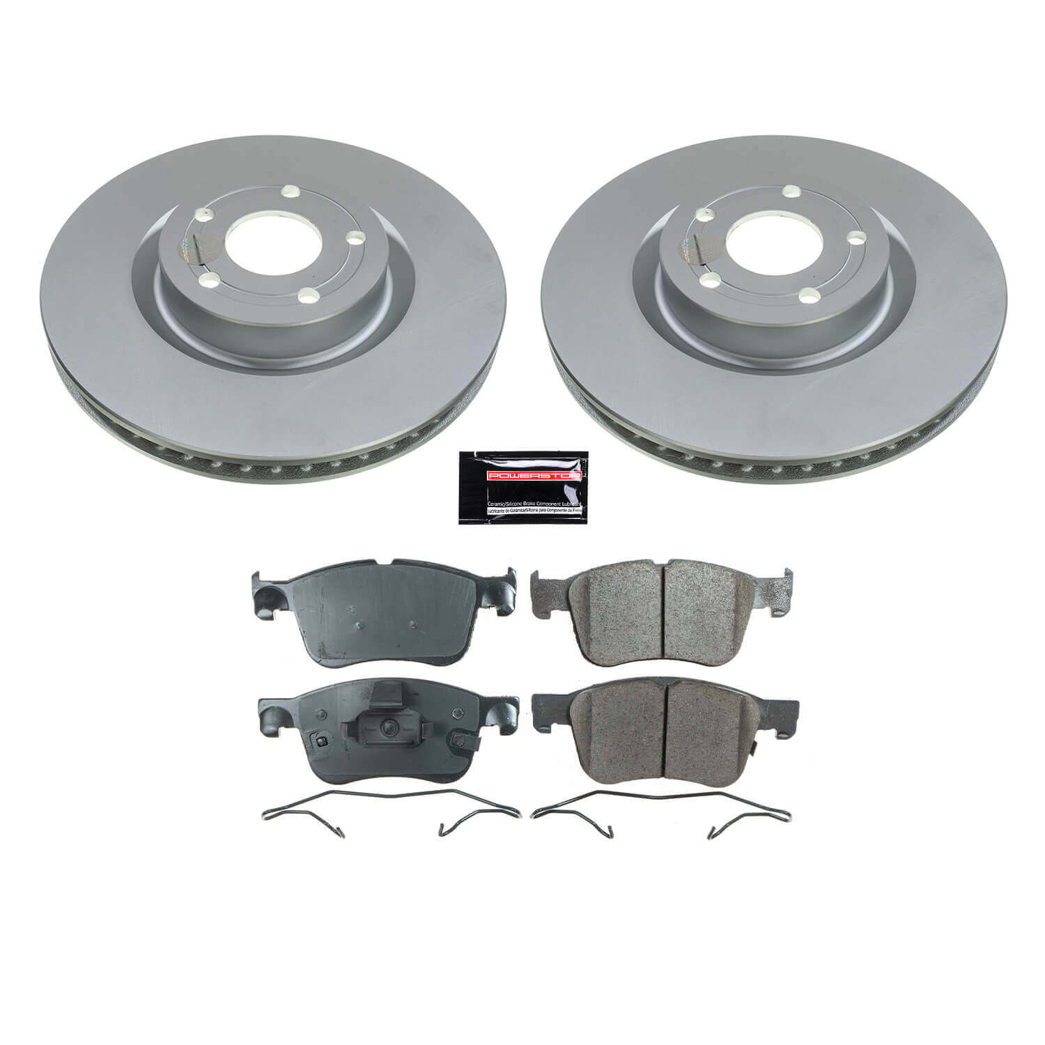 Power Stop CRK8643 Front Z17 Evolution Pad And Rotor Kit for 2021-2024 Ford Bronco Sport product image