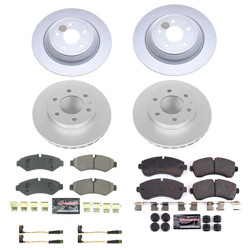 Power Stop CRK8659 Front And Rear Z23 Evolution Sport Performance Pad And Rotor Kit for 2019-2021 Freightliner Sprinter 3500 product image