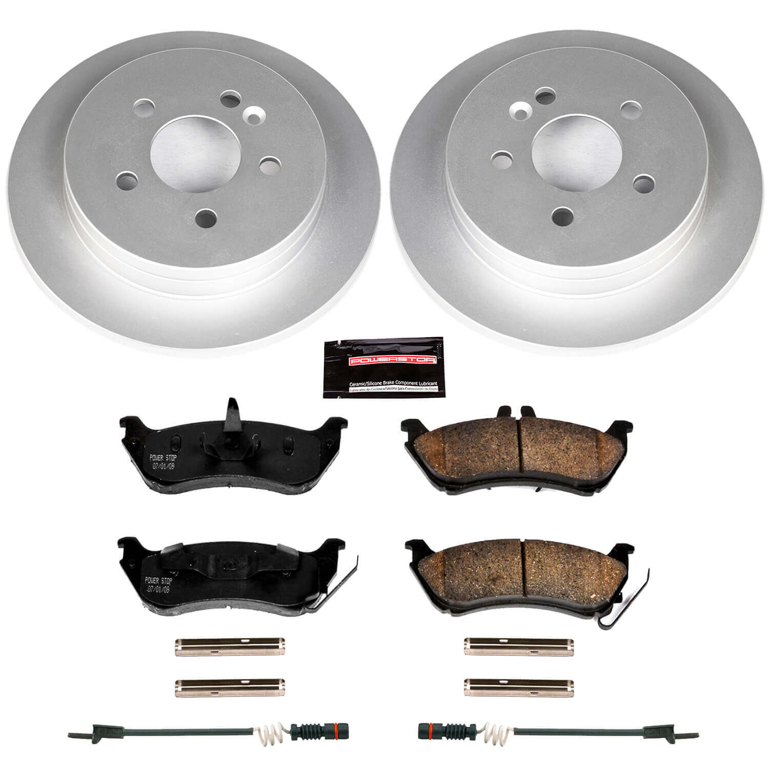 Power Stop CRK866 - Z23 Evolution Sport Rear Brake Kit vehicle fitment brake part