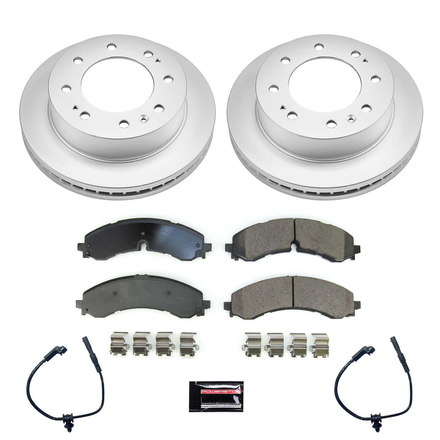 Power Stop CRK8670 Front Z17 Evolution Pad And Rotor Kit for 2020-2024 Chevrolet Silverado 2500 HD product image