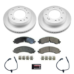 Power Stop CRK8670 Front Z17 Evolution Pad And Rotor Kit for 2020-2024 Chevrolet Silverado 2500 HD product image