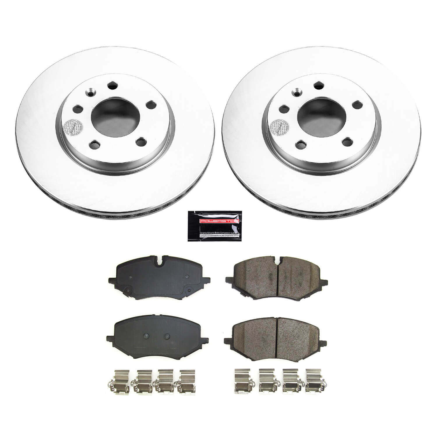 Power Stop CRK8671 Front Z17 Evolution Pad And Rotor Kit for 2020-2023 Buick Encore GX product image