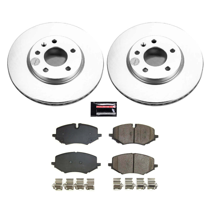 Power Stop CRK8671 Front Z17 Evolution Pad And Rotor Kit for 2020-2023 Buick Encore GX product image