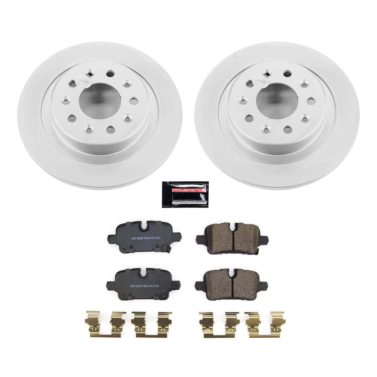 Power Stop CRK8676 Rear Z17 Evolution Pad And Rotor Kit for 2022-2024 Chevrolet Equinox product image