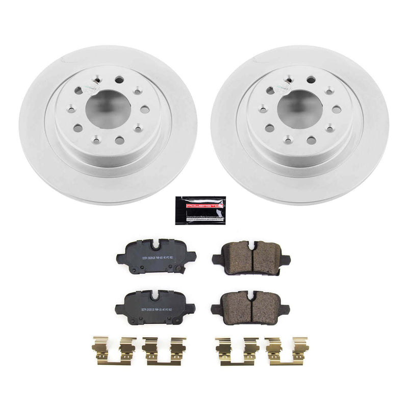 Power Stop CRK8676 Rear Z17 Evolution Pad And Rotor Kit for 2022-2024 Chevrolet Equinox product image