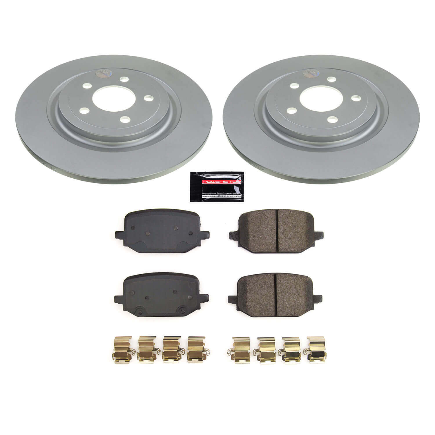 Power Stop CRK8681 Rear Z17 Evolution Pad And Rotor Kit for 2020 Ford Explorer Base, Limited, Platinum, ST, XLT product image