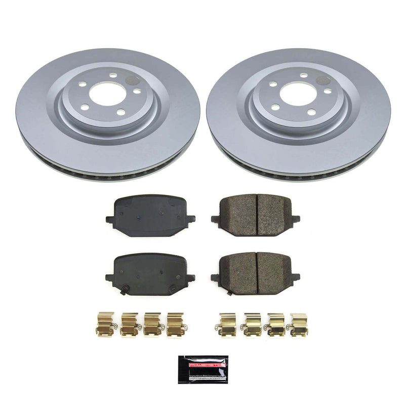 Power Stop CRK8682 Rear Z17 Evolution Pad And Rotor Kit for 2020 Ford Explorer Limited Hybrid, ST product image