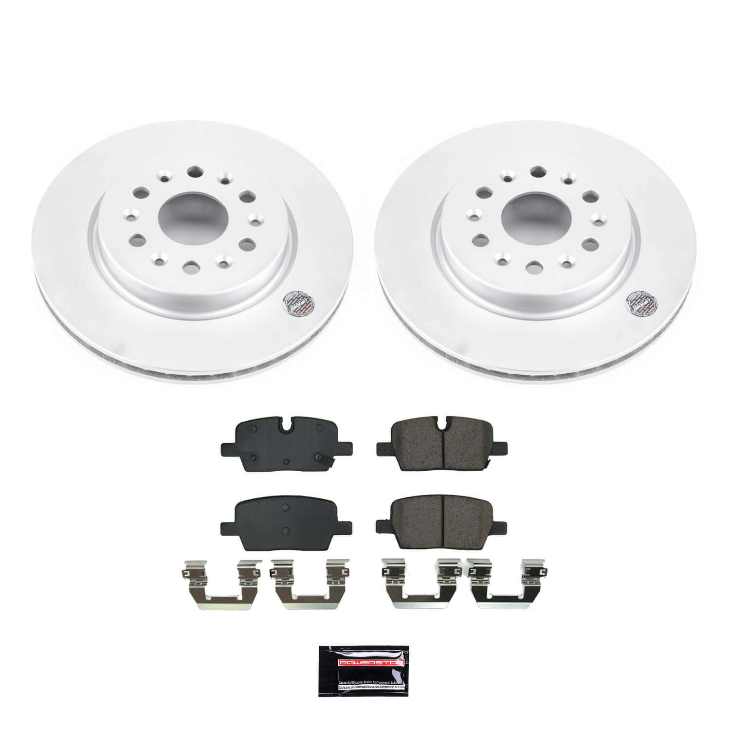 Power Stop CRK8683 Rear Z17 Evolution Pad And Rotor Kit for 2021-2023 Buick Enclave product image