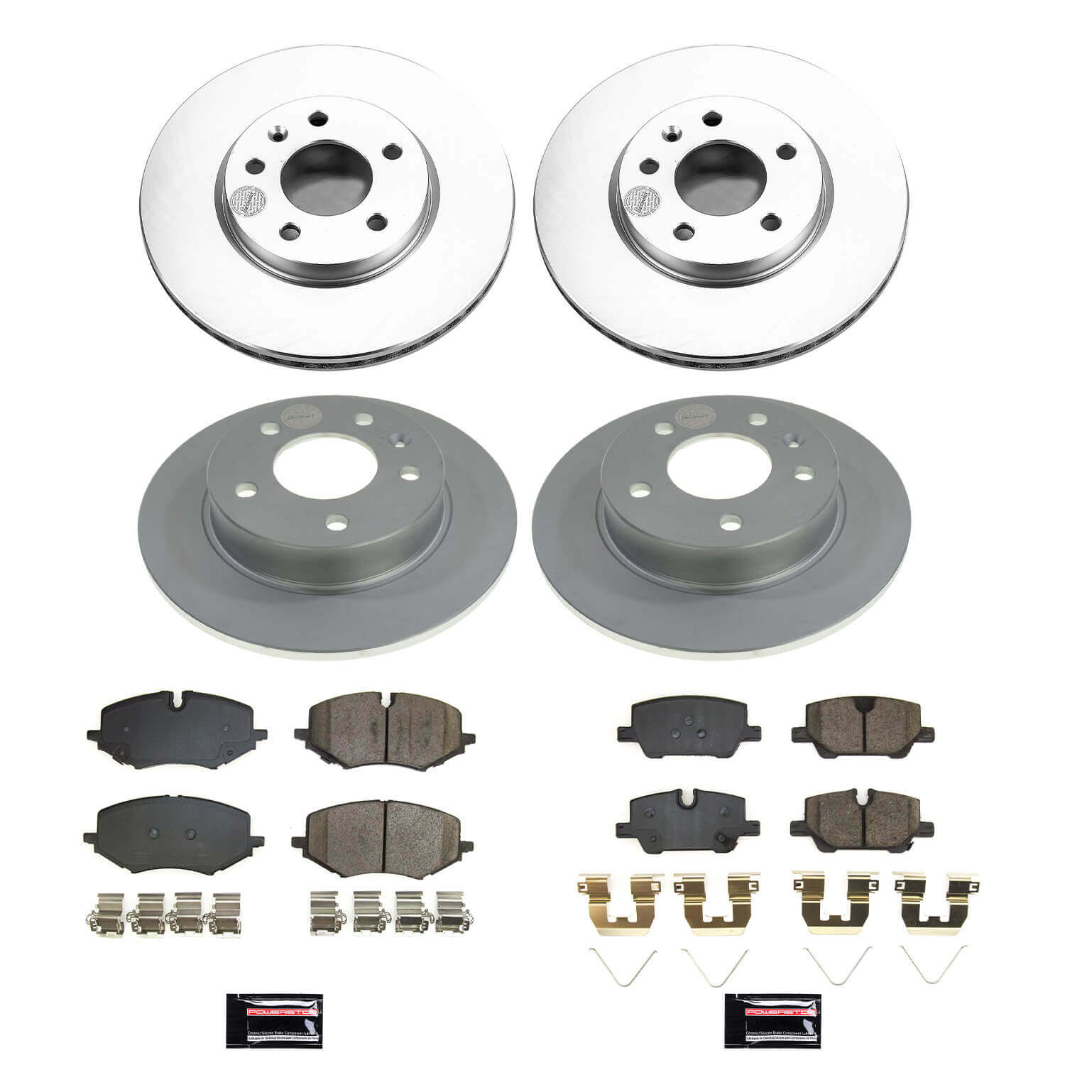 Power Stop CRK8692 Front And Rear Z17 Evolution Pad And Rotor Kit for 2020-2023 Buick Encore GX product image