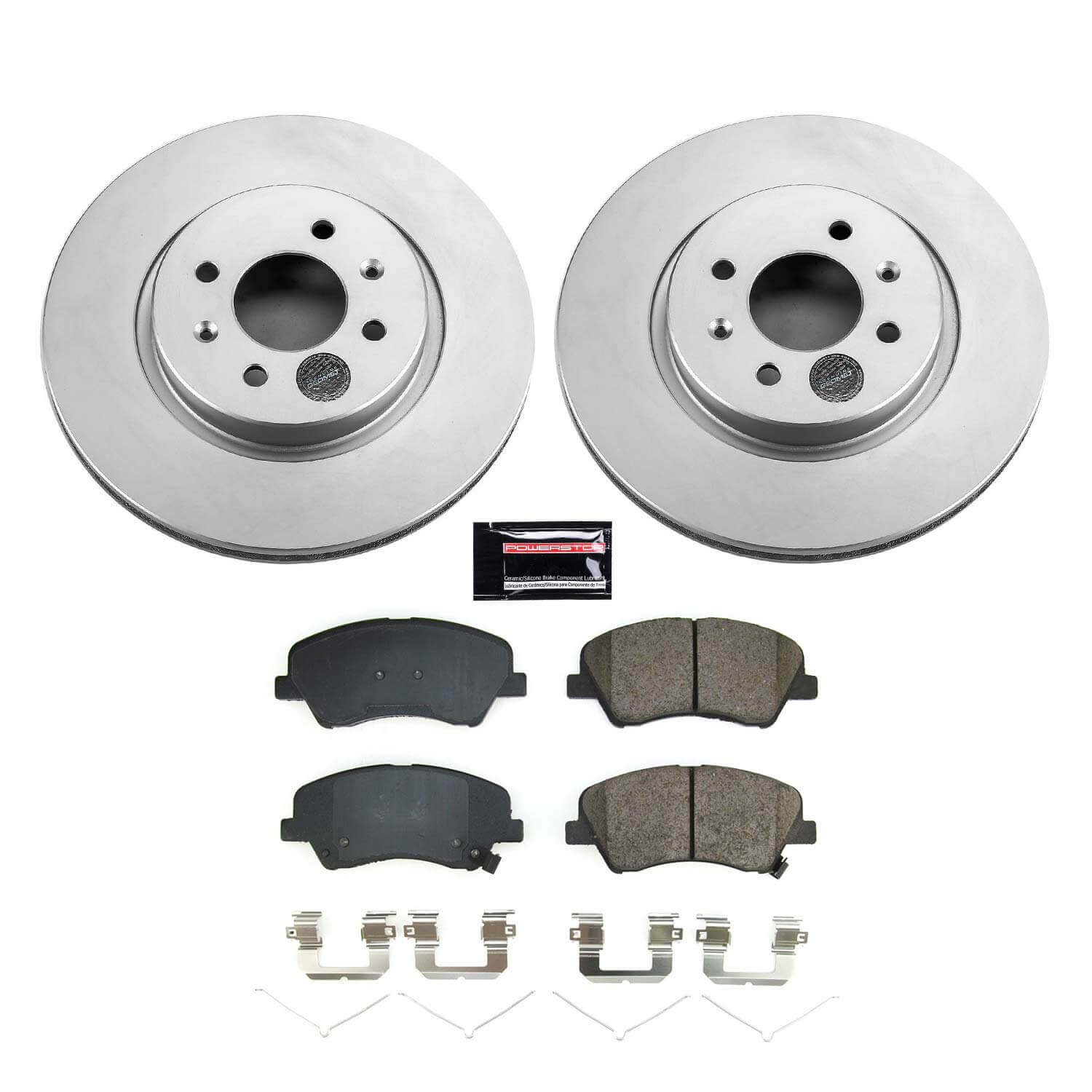 Power Stop CRK8699 Front Z17 Evolution Pad And Rotor Kit for 2018-2022 Hyundai Accent product image