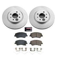 Power Stop CRK8699 Front Z17 Evolution Pad And Rotor Kit for 2018-2022 Hyundai Accent product image